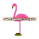 205-3 new design ornaments plastic garden and home decoration pink flamingos