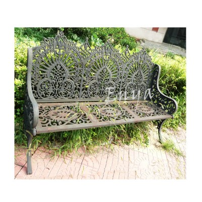 Cast Iron Garden Bench, Outdoor/Patio Furniture, Garden supplies