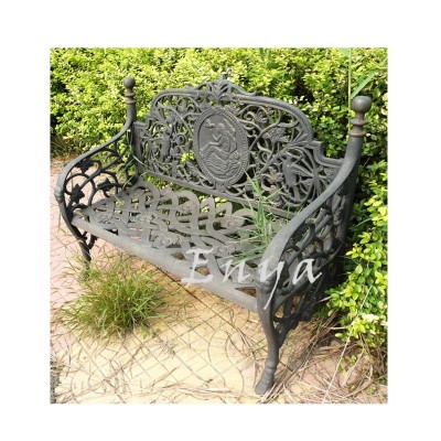 Heavy Duty Cast Iron Outdoor Furniture Patio Benches