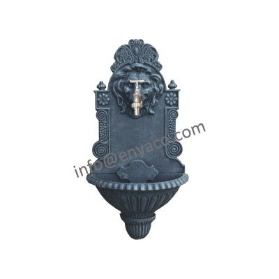 Waterfall Wall Fountain, Fountain Wall Outdoor, Lion Head Wall Fountain