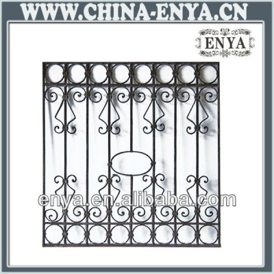 Steel Wrought Iron Window Grill Design