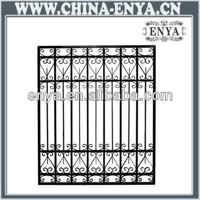 Wrought iron fence designs