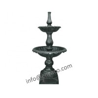 Outdoor Fountain Waterfall, Antique Cast Iron Water Fountain