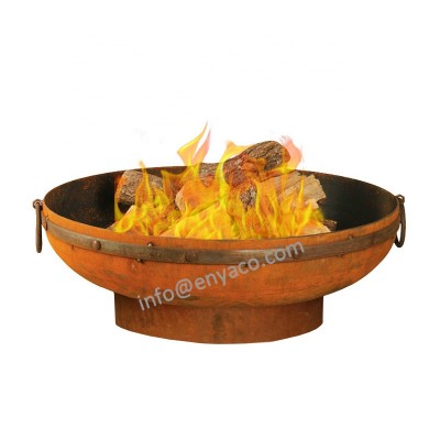 Factory Price Wholesale Large Fire Pits, Rustic Garden Fire Pit 80cm 100cm 120cm